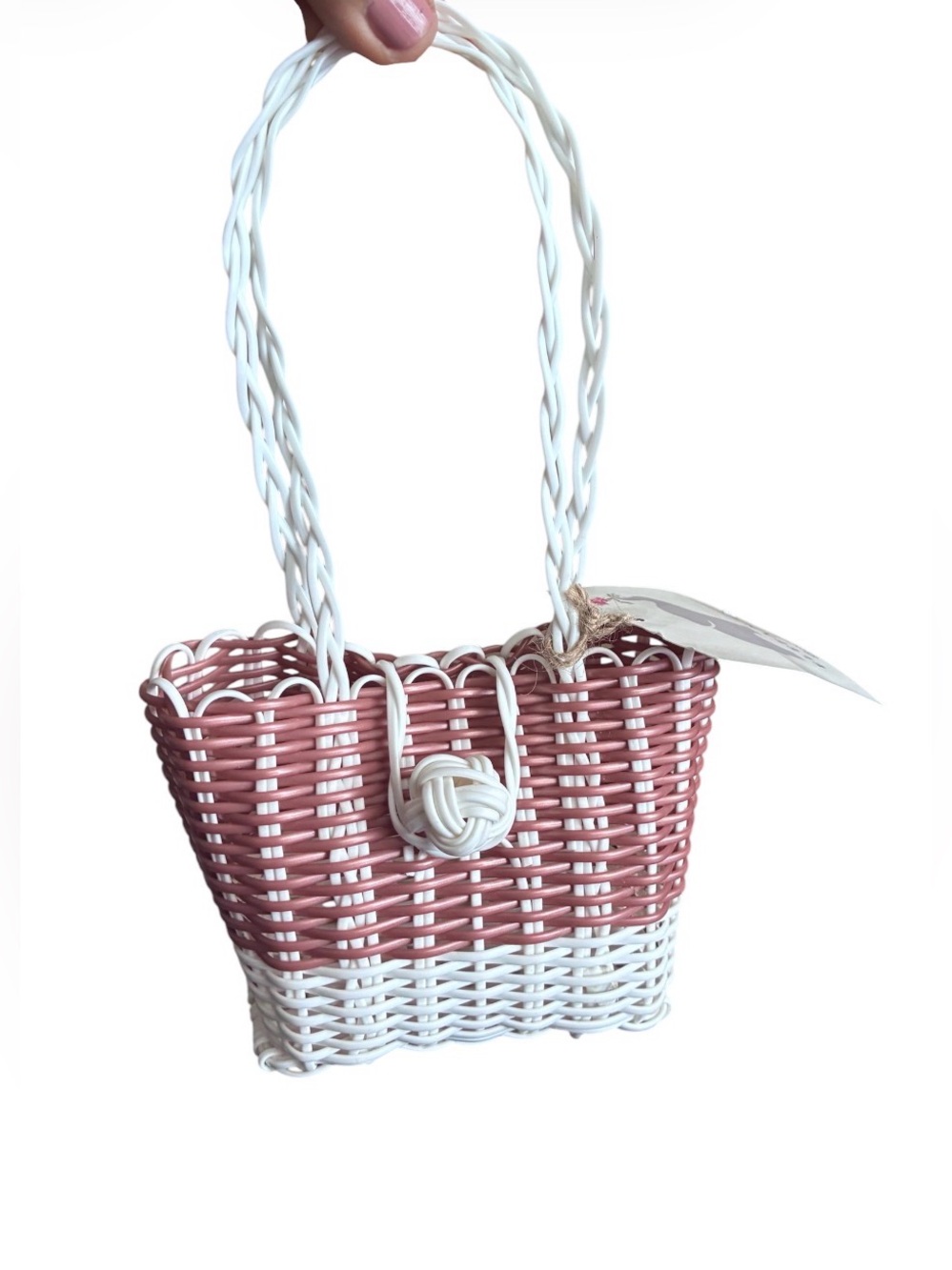ELEFANTI Mini Tote Basket